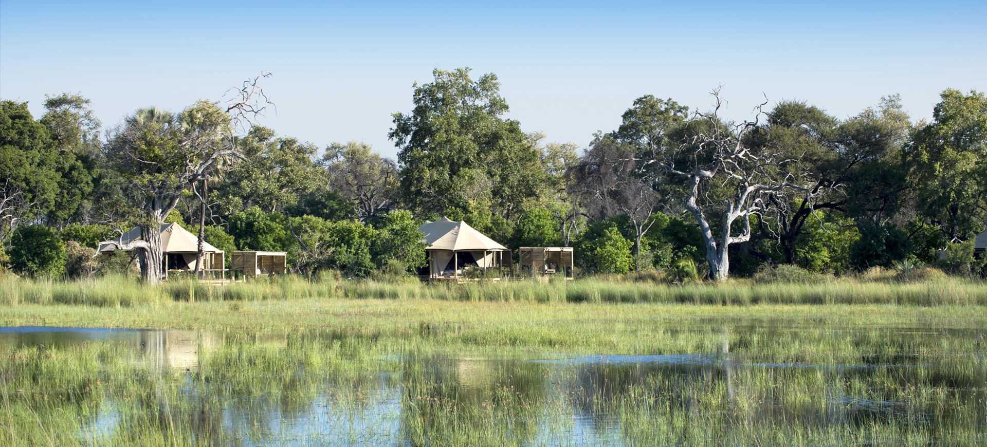 Luxury Okavango Delta Camp Nxabega