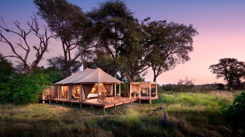 Nxabega Okavango Tented Camp Accommodation